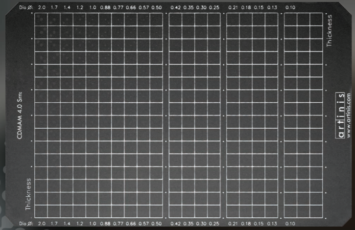 CDMAM4.0乳腺对比度细节模体